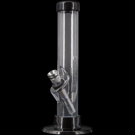 Shop JM Enterprises 6" Acrylic Straight Tube Bong - Multiple Colors in australian