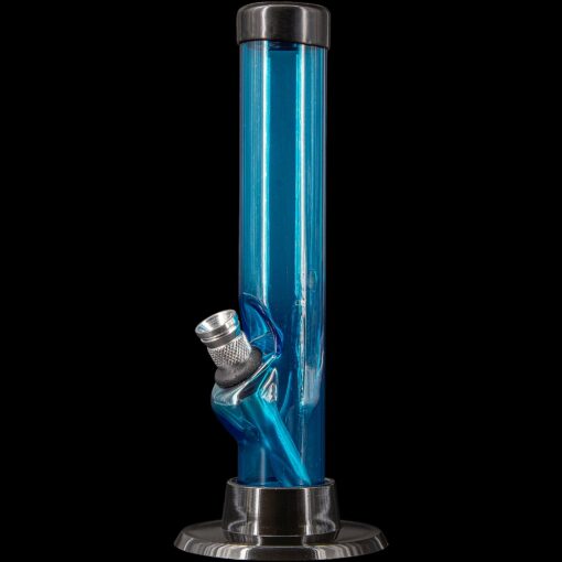 Shop JM Enterprises 6" Acrylic Straight Tube Bong - Multiple Colors in australian