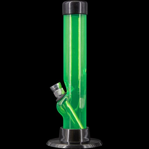 Shop JM Enterprises 6" Acrylic Straight Tube Bong - Multiple Colors in australian