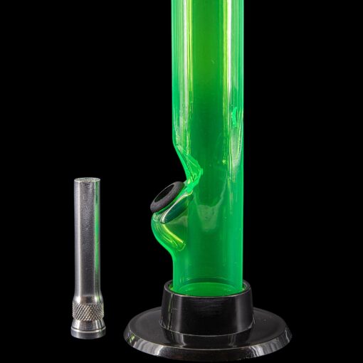 Shop JM Enterprises 6" Acrylic Straight Tube Bong - Multiple Colors in australian