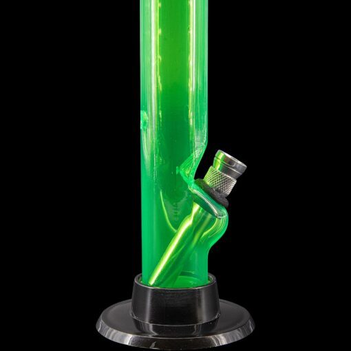 Shop JM Enterprises 6" Acrylic Straight Tube Bong - Multiple Colors in australian