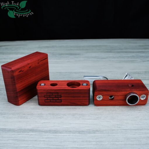 Shop Junior Sticky Brick Flame Powered Extraction Device (Padauk) in australian