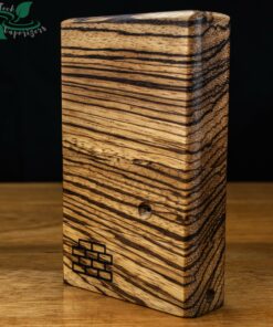 Shop Junior Sticky Brick Flame Powered Extraction Device (Zebrawood) in australian