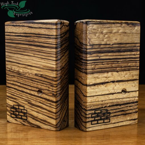 Shop Junior Sticky Brick Flame Powered Extraction Device (Zebrawood) in australian