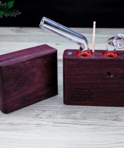 Shop Junior Sticky Brick Flame Powered Extraction Device (Purpleheart) in australian