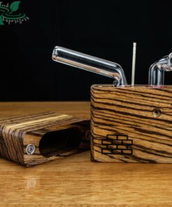 Shop Junior Sticky Brick Flame Powered Extraction Device (Zebrawood) in australian