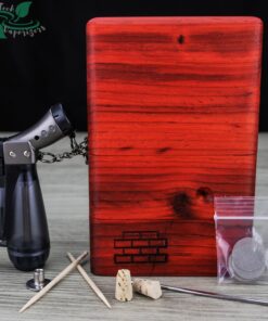 Shop Junior Sticky Brick Flame Powered Extraction Device (Padauk) in australian