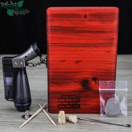 Shop Junior Sticky Brick Flame Powered Extraction Device (Padauk) in australian