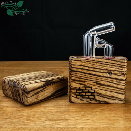 Shop Junior Sticky Brick Flame Powered Extraction Device (Zebrawood) in australian