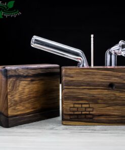 Shop Junior Sticky Brick Flame Powered Extraction Device (Black Limba) in australian