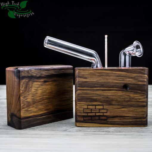 Shop Junior Sticky Brick Flame Powered Extraction Device (Black Limba) in australian