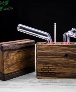 Shop Junior Sticky Brick Flame Powered Extraction Device (Black Limba) in australian