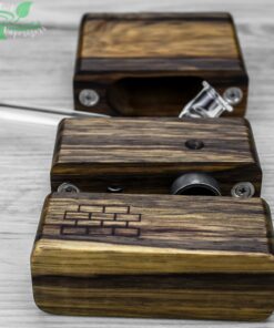 Shop Junior Sticky Brick Flame Powered Extraction Device (Black Limba) in australian