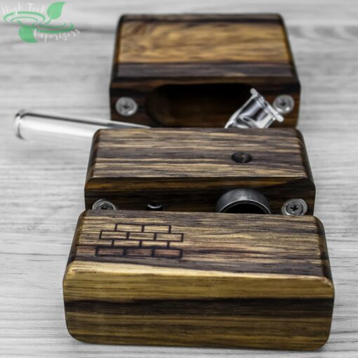 Shop Junior Sticky Brick Flame Powered Extraction Device (Black Limba) in australian