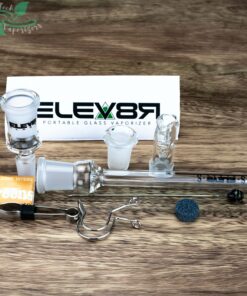 Shop ELEV8R Flame Powered Extraction Device | All Glass / Standard | in australian