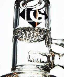 Shop Mini Inline to Honeycomb Oil Rig by Diamond Glass in australian
