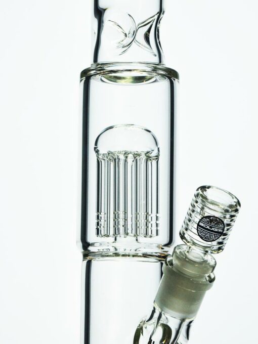 Shop 14" Straight Tube Bong with Perc in australian