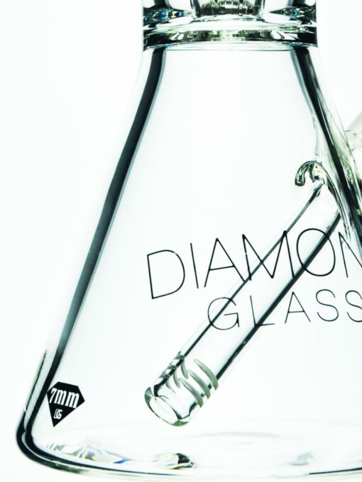 Shop 14” Showerhead Beaker Bong by Diamond Glass - THICK in australian