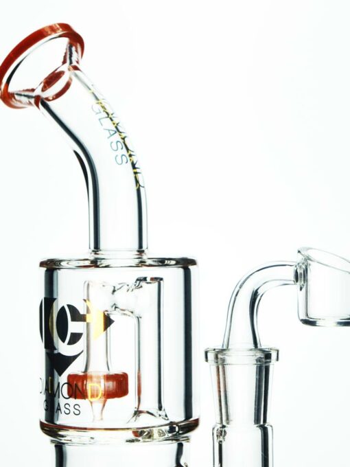 Shop 8" Micro Circ to Circ Oil Rig By Diamond Glass in australian