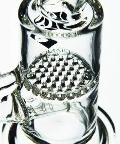 Shop Mini Inline to Honeycomb Oil Rig by Diamond Glass in australian