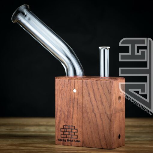 Shop OG Brick Flame Powered Extraction Device (Bubinga) By Sticky Brick Labs in australian