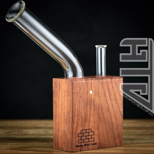 Shop OG Brick Flame Powered Extraction Device (Bubinga) By Sticky Brick Labs in australian