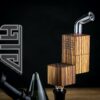 Shop The New Flip Brick Zebrawood Flame Powered Extraction Device by Sticky Brick Labs in australian