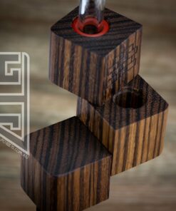 Shop The New Flip Brick Zebrawood Flame Powered Extraction Device by Sticky Brick Labs in australian