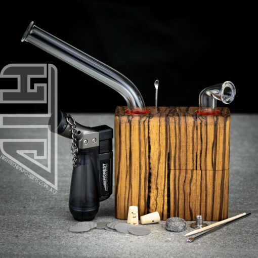 Shop Runt Flame Powered Extraction Device (Zebrawood) in australian