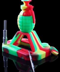 Shop Silicone Grenade Honey Funnel and Station in australian