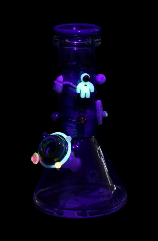 Shop Empire Glassworks Baby Beaker Water Pipe - Galaxy in australian