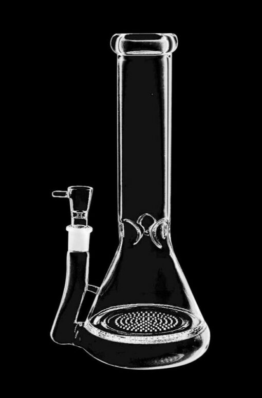 Shop Epic Honeycomb Perc Beaker Glass Water Pipe in australian