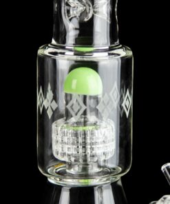 Shop Foyo Sandblasted Matrix Perc Beaker Bong in australian