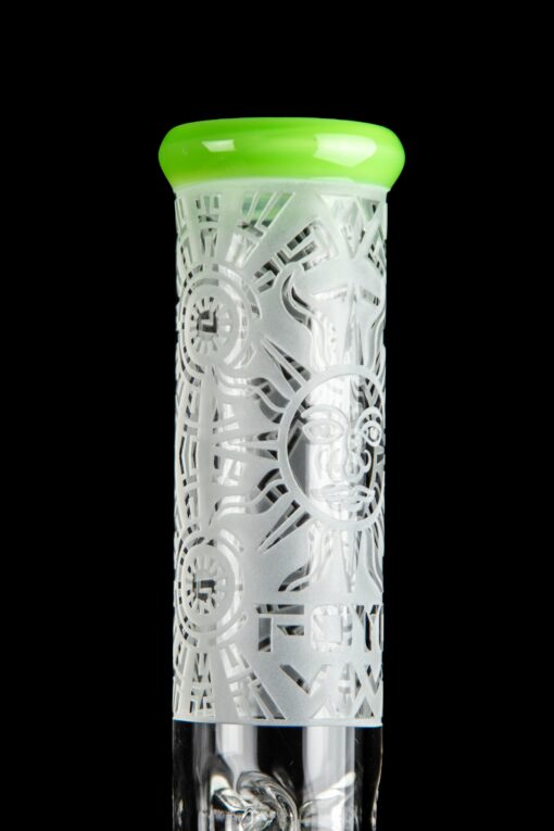 Shop Foyo Sandblasted Matrix Perc Beaker Bong in australian