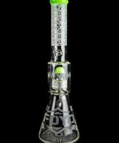 Shop Foyo Sandblasted Matrix Perc Beaker Bong in australian