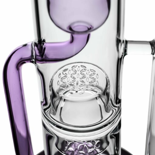 Shop Calibear Pillar Flower Of Life Klein Bong in australian