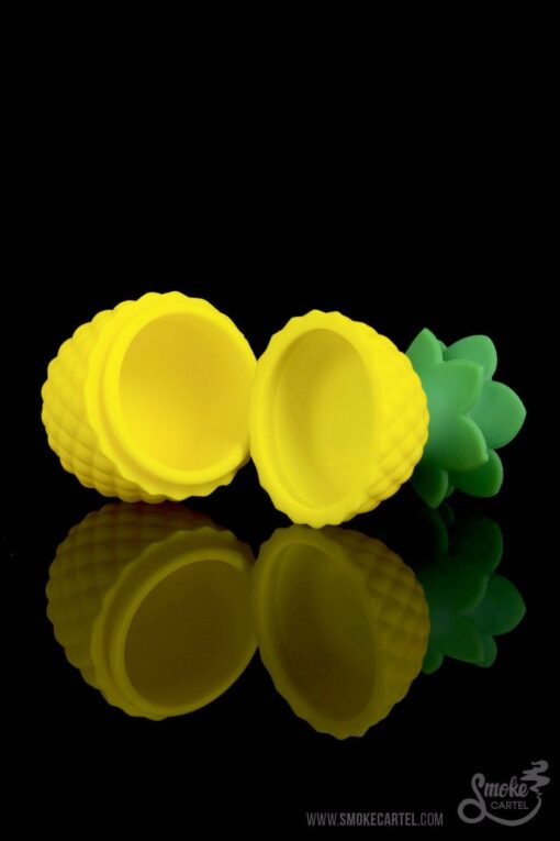 Shop 🍍 Pineapple Silicone Wax Container in australian