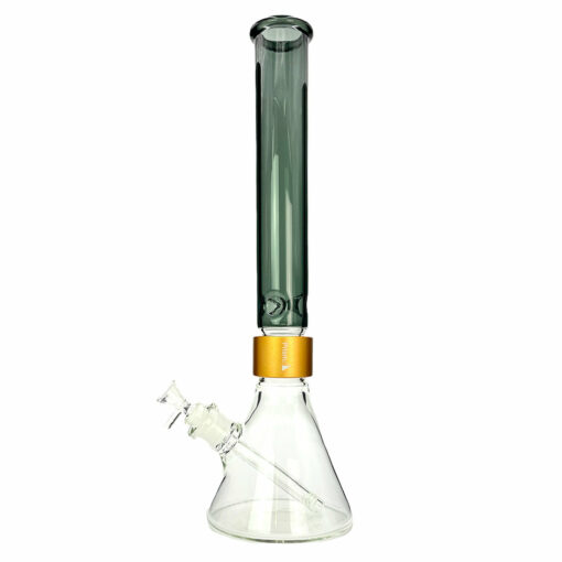 Shop Prism Halo 17.8" Customizable Beaker Bong with Clear Downstem & Bowl in australian