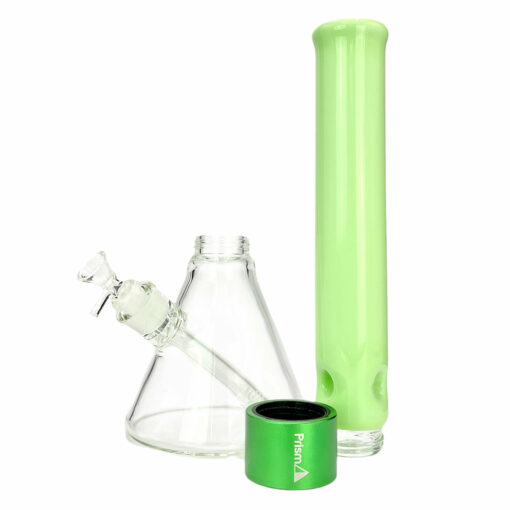 Shop Prism Halo 17.8" Customizable Beaker Bong with Clear Downstem & Bowl in australian