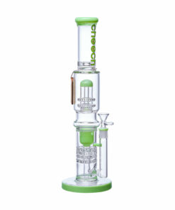 Shop Cheech Glass 16" Shower Head Recycler Water Pipe in australian