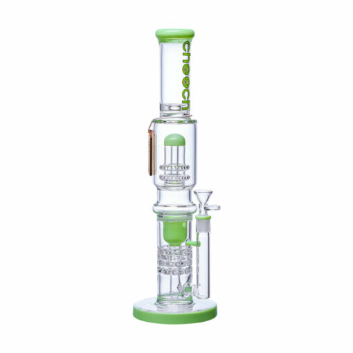 Shop Cheech Glass 16" Shower Head Recycler Water Pipe in australian