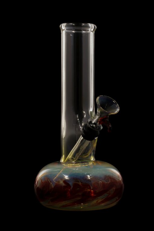 Shop LA Pipes Raked Bubble Beaker Bong with Fumed Base in australian