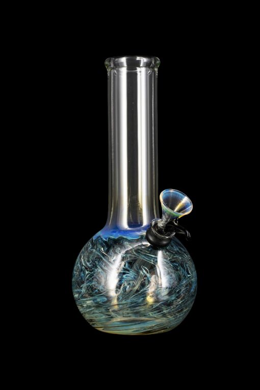 Shop LA Pipes Raked Tiger Stripe Accented Beaker Bong in australian