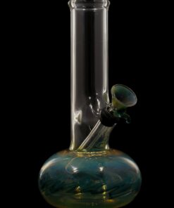 Shop LA Pipes Raked Bubble Beaker Bong with Fumed Base in australian