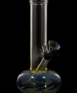 Shop LA Pipes Raked Bubble Beaker Bong with Fumed Base in australian