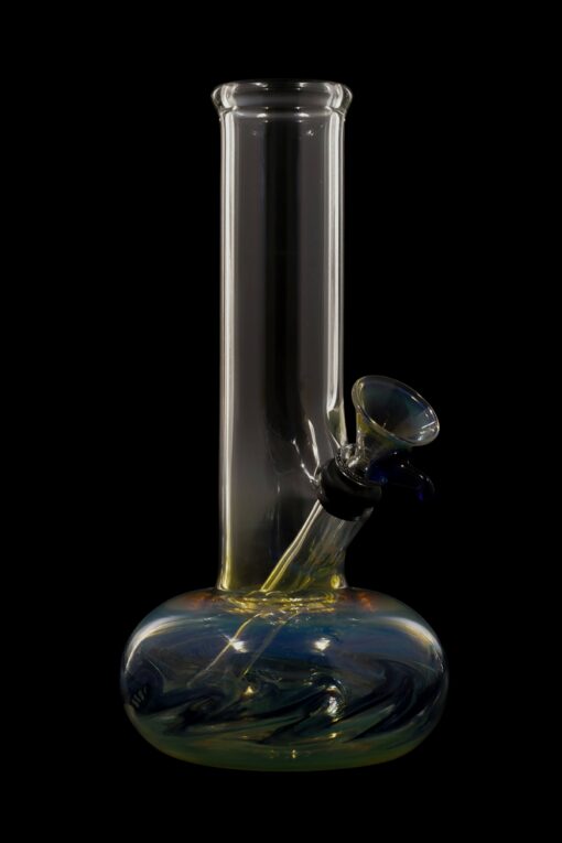 Shop LA Pipes Raked Bubble Beaker Bong with Fumed Base in australian
