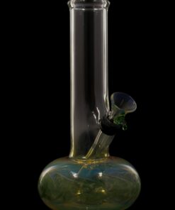Shop LA Pipes Raked Bubble Beaker Bong with Fumed Base in australian