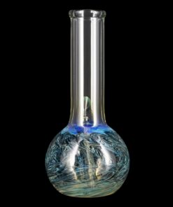 Shop LA Pipes Raked Tiger Stripe Accented Beaker Bong in australian