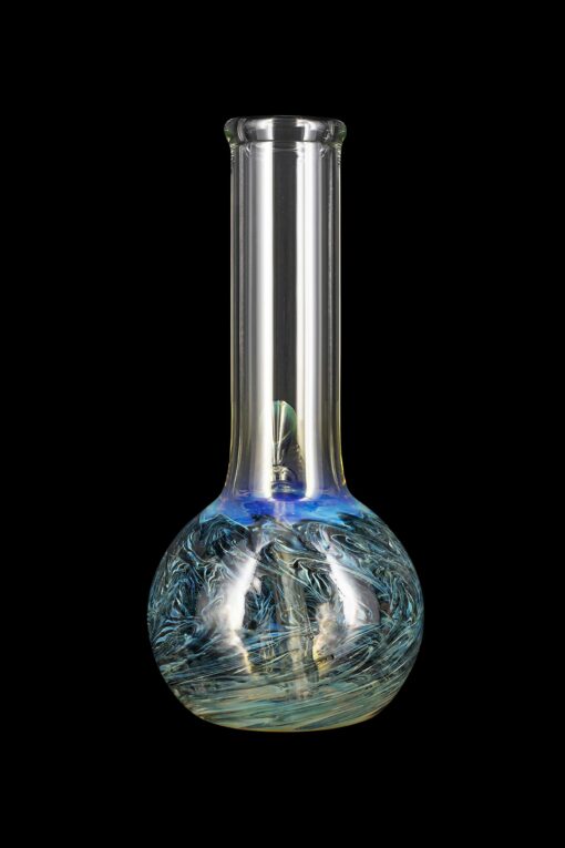 Shop LA Pipes Raked Tiger Stripe Accented Beaker Bong in australian