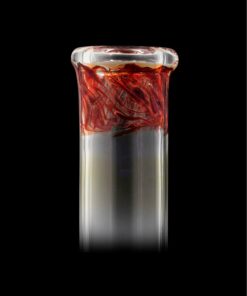 Shop LA Pipes Raked Burnt Orange Fumed Beaker Bong in australian